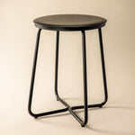 Multi Functional Stool, Small Side Table, Black, Geyser Collection