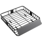 HOMCOM 90.7 Kg Universal Roof Rack Basket, Steel Car Rooftop Holder