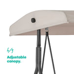 Florence Garden Swing Seat - Beige