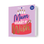 Mum Birthday Card Featuring A Recipe For Lemon Drizzle Cake Official Product