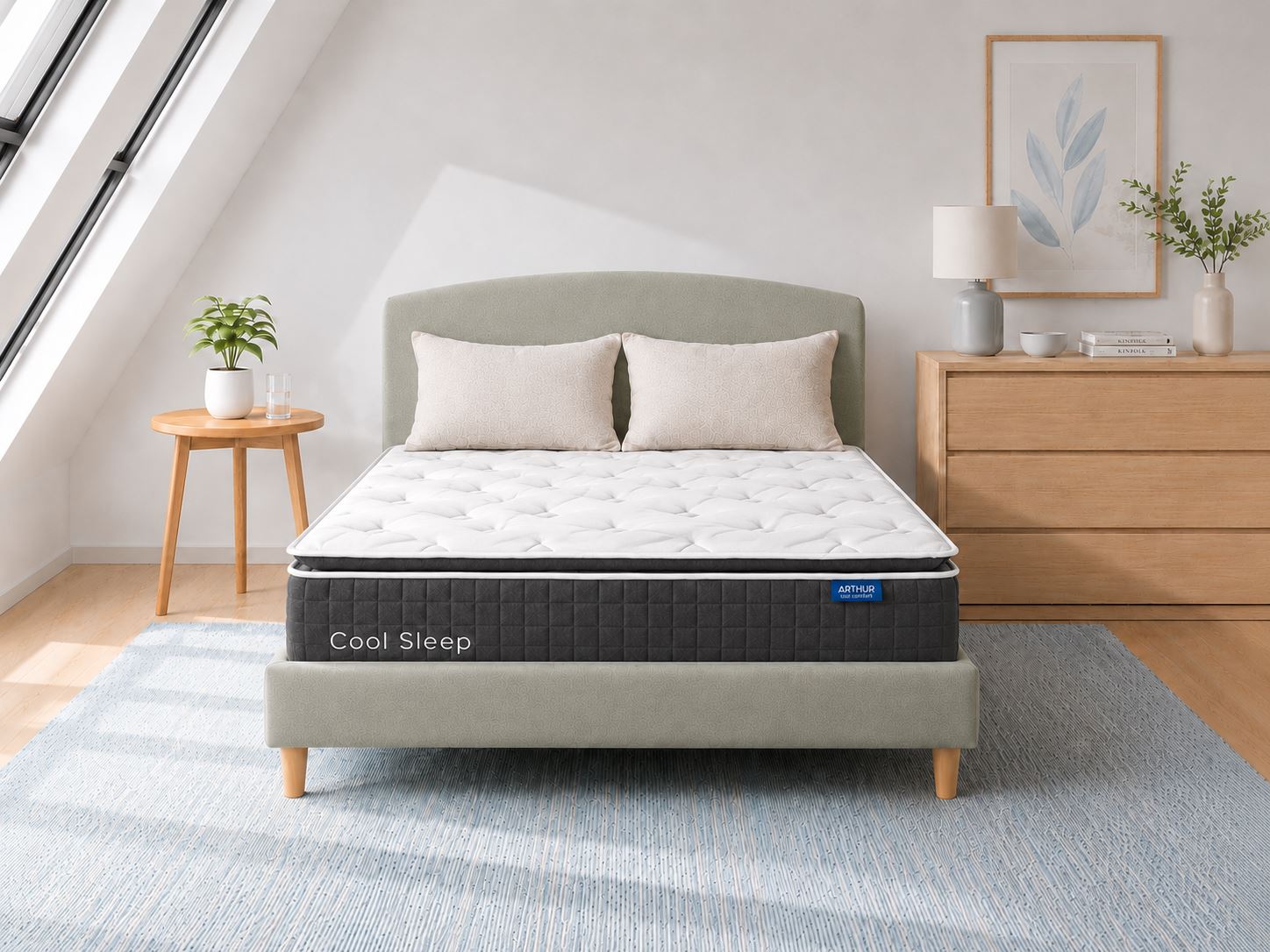 Arthur Sleep Cool Comfort Pillowtop Hybrid Mattress