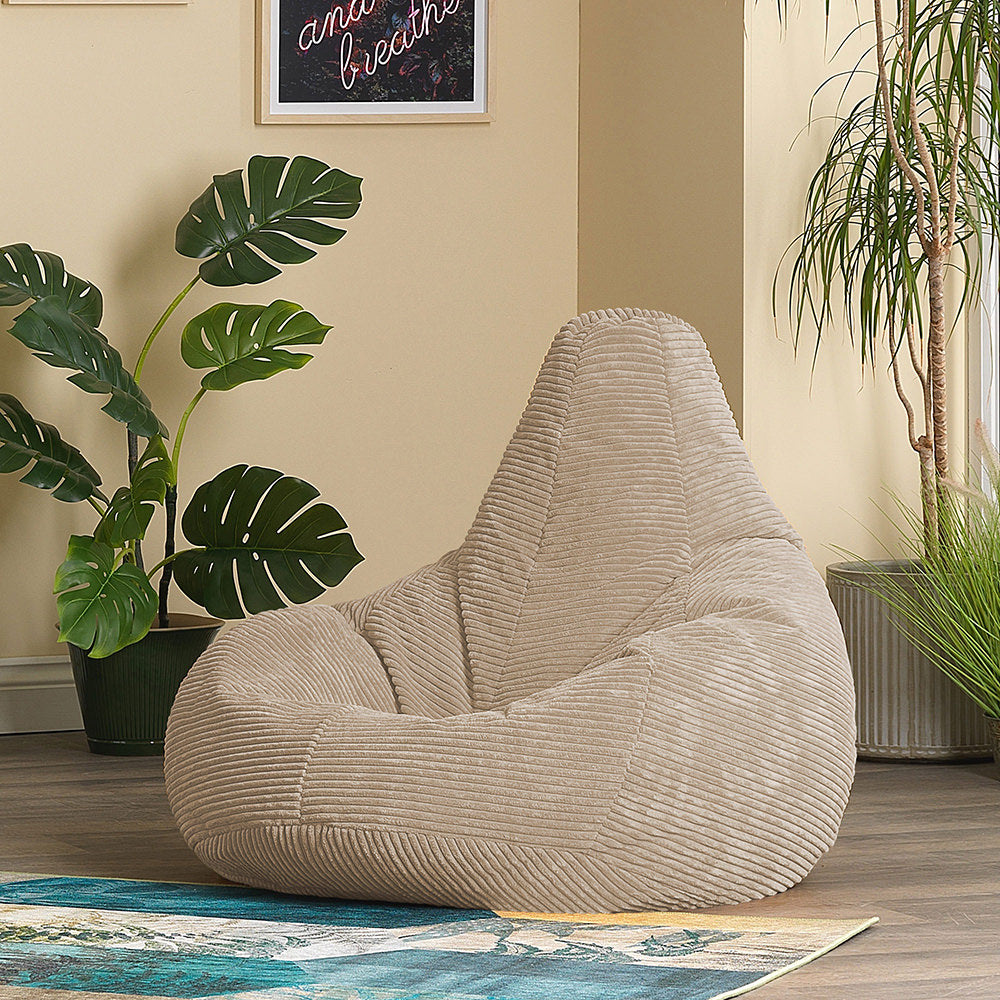 Dalton Cord Bean Bag Chair Recliner Bean Bags