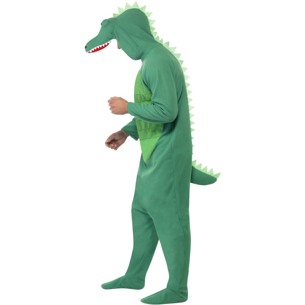 Crocodile Costume With Hooded All In One | Large