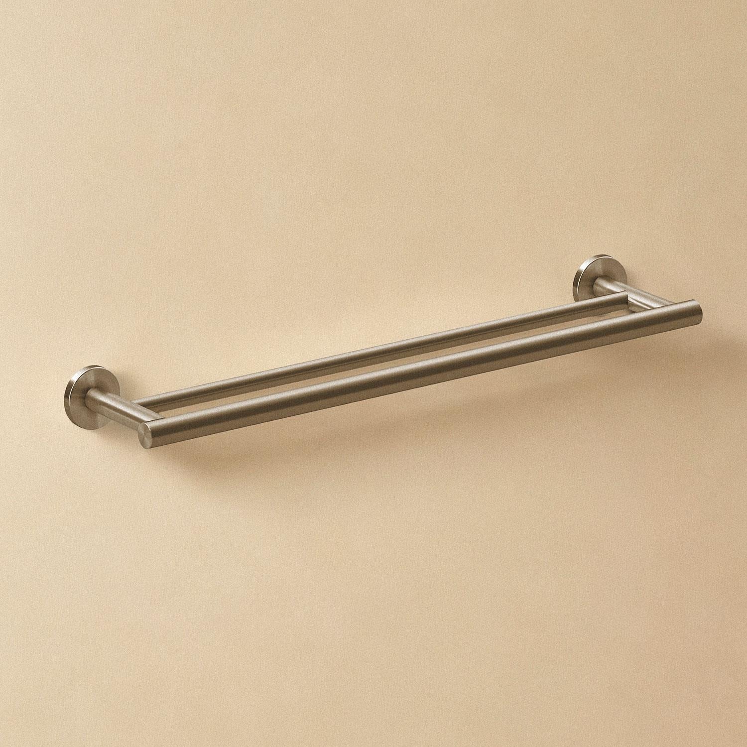 Towel Rack, Brushed Stainless Steel, Architect S+ Collection