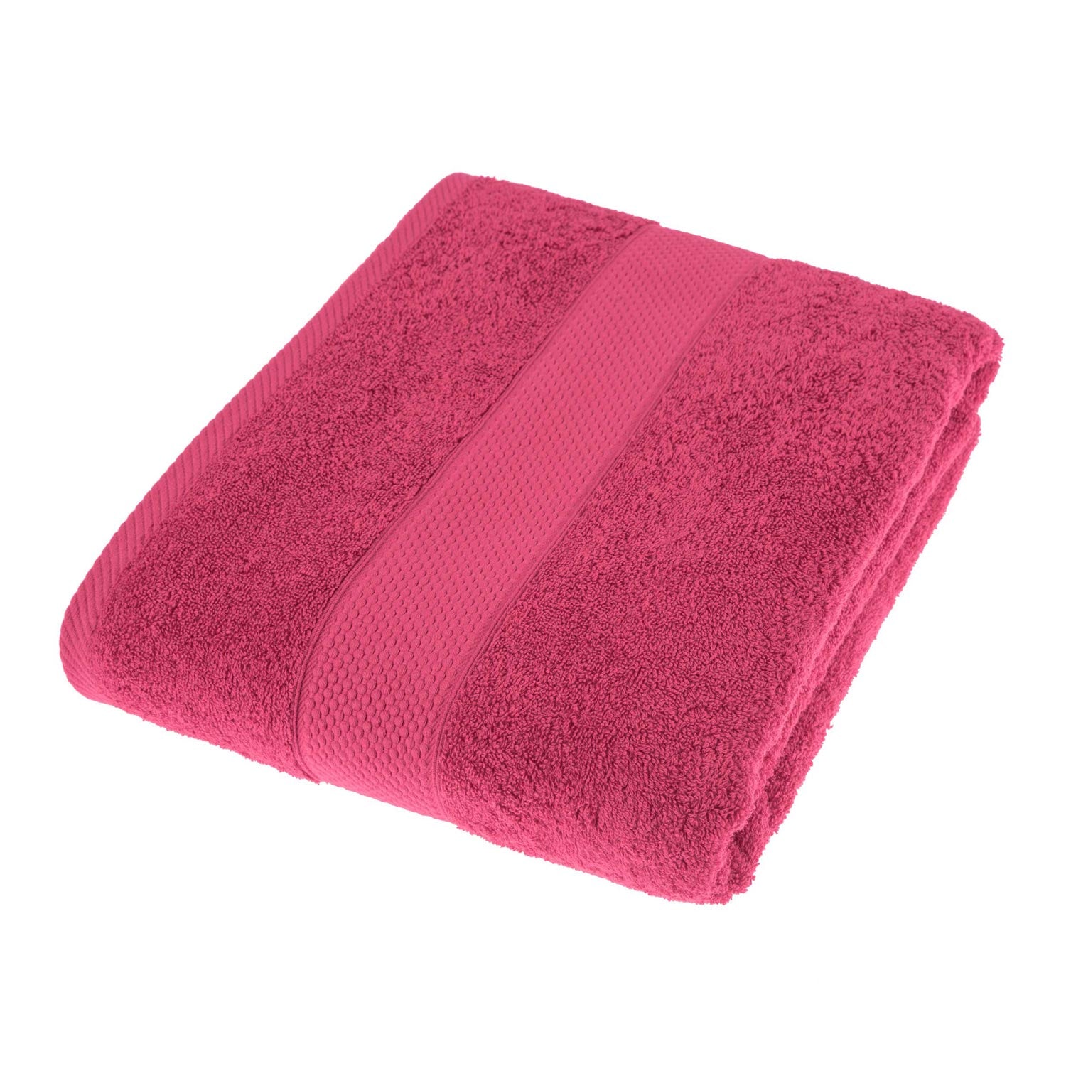 Turkish Cotton 500gsm Towel | Jumbo Towel | Raspberry