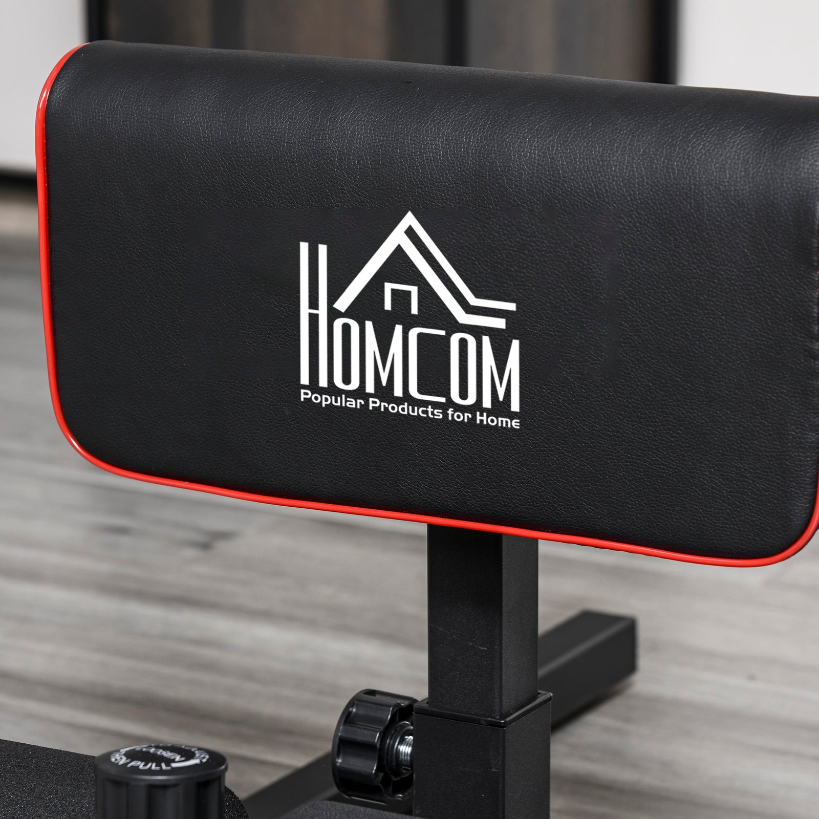 Squat Machine With Push Up Stand, Adjustable Cushion | Black