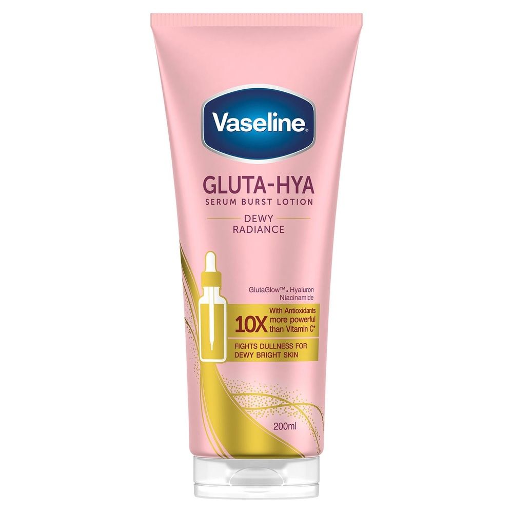 Vaseline Gluta-hya Lotion Duo Dewy Radiance & Flawless Glow, 200ml Each