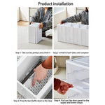 6 Tier Foldable Shoe Storage Box Unit