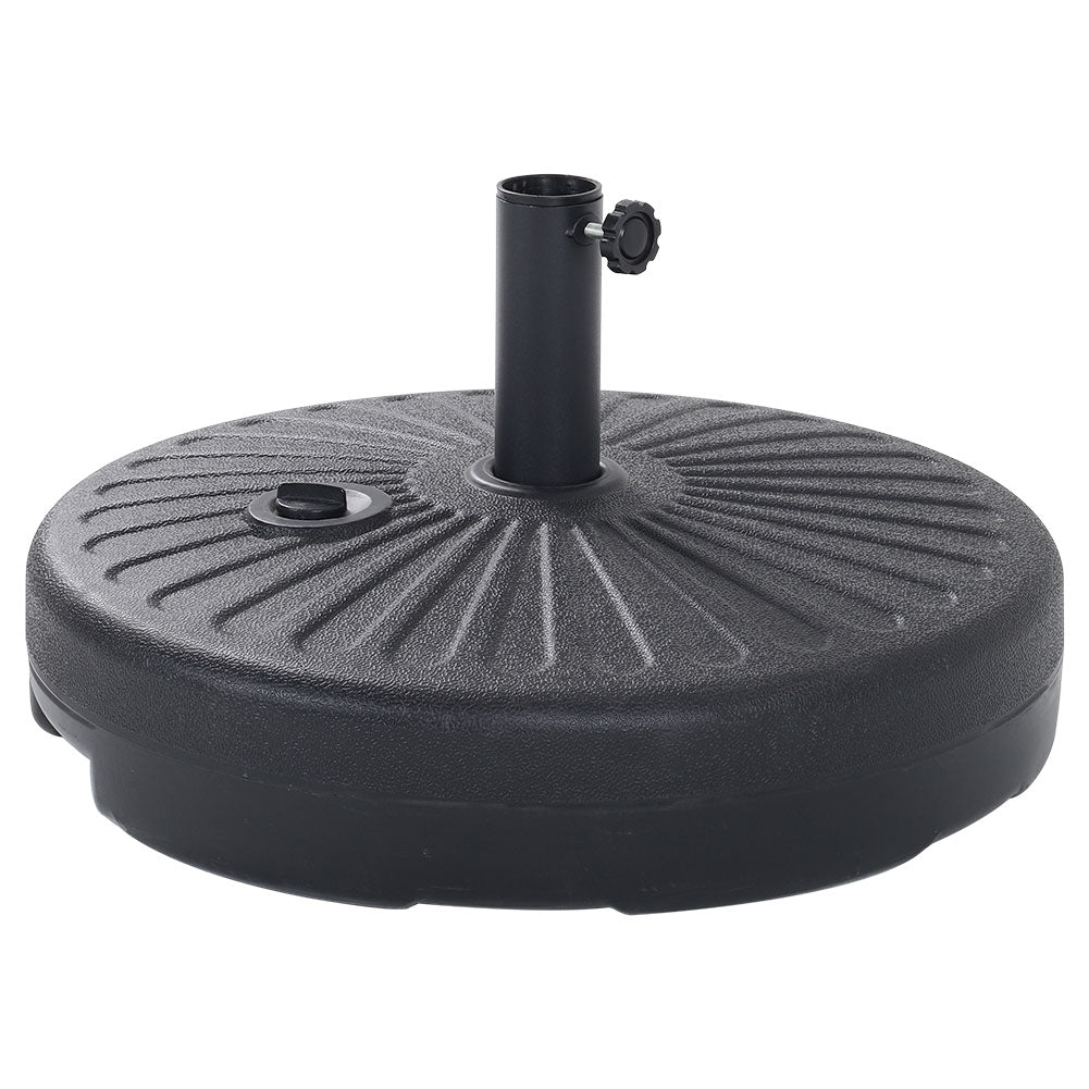 Heavy-duty Round Umbrella Stand Garden Parasol Base