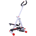 Foldable Step Machine Height Adjustable Stepper | Red