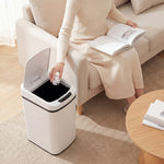 12l Sensor Bin, Automatic Touchless Motion Sensor Kitchen Bin | White