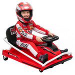 24v Electric Go Kart For Kids With Drift Mode, Soft Start | Red