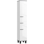 Bathroom Cabinet With Adjustable Shelves, Double Doors