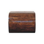 Amaya Solid Wood Coffee Table In Chocolate Brown Finish