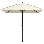 Outdoor Parasol W/ Vent And Piping | Beige