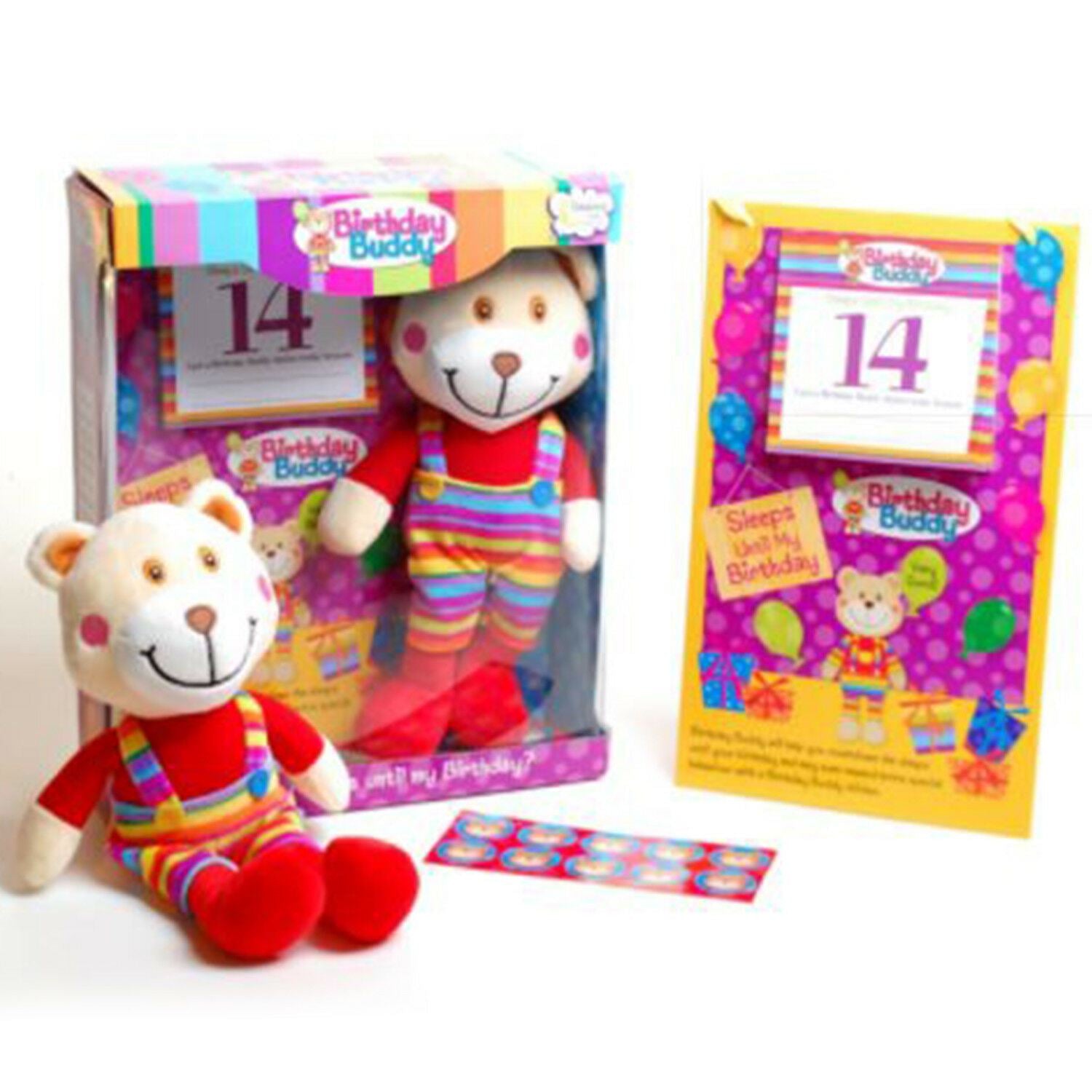Boy Count Down Birthday Bear Toy