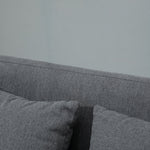 2 Seat Loveseat Sofa Chenille Fabric Upholstered Couch