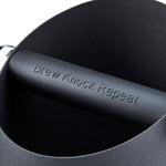 Steel Espresso Knock Box - Coffee Grounds Bin | Black