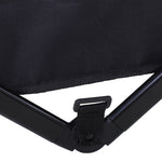 Outdoor Pull Along Folding Garden Trolley For Beach Camping | Black