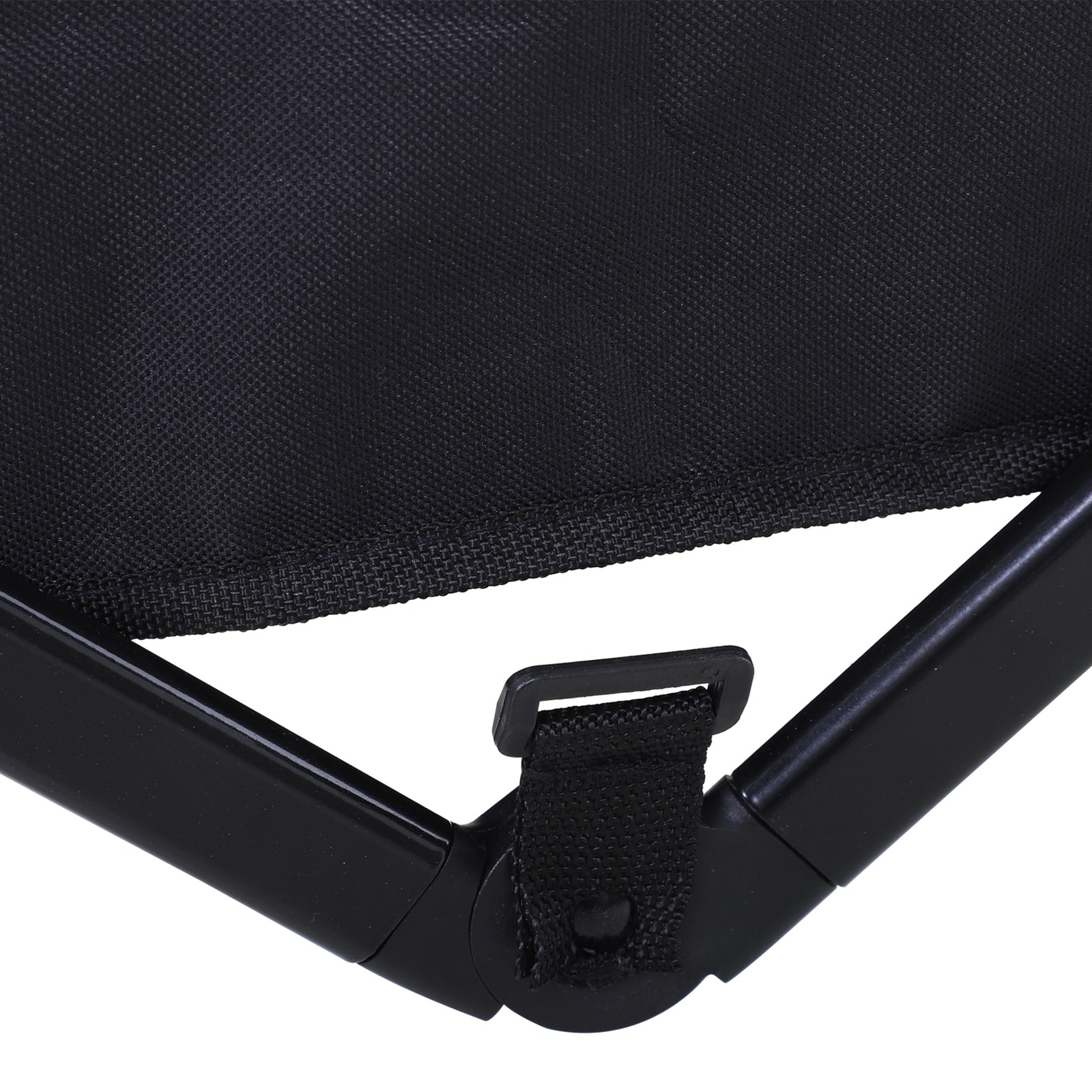Outdoor Pull Along Folding Garden Trolley For Beach Camping | Black