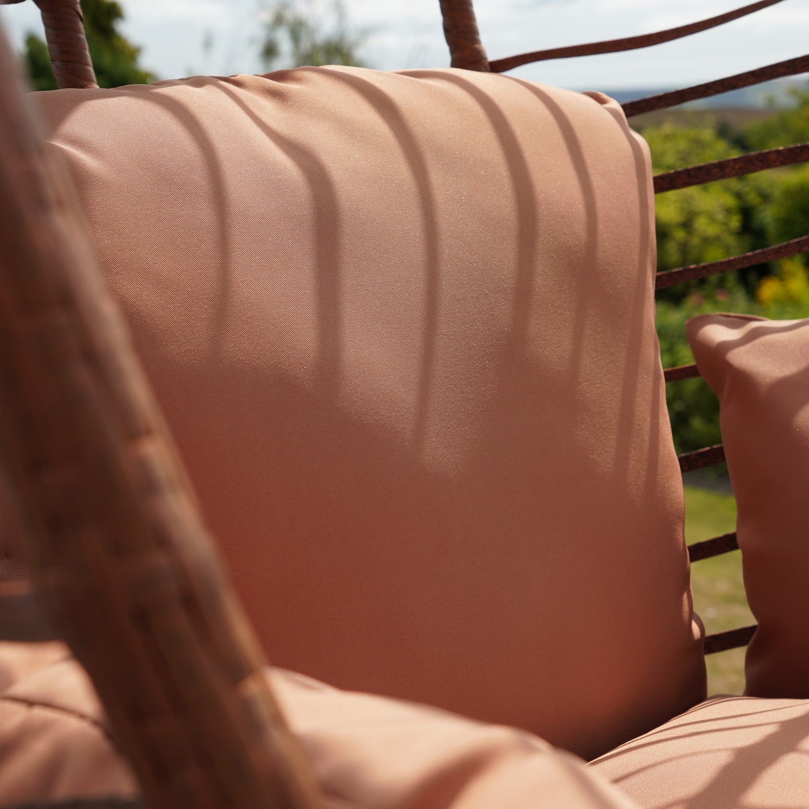 Appleford Hanging Swing Single Egg Pod Chair | One Size | Brown