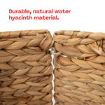 Natural Round Hyacinth Tree Skirt By Christmas Village Handcrafted Design
