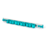 Wall Mounted Mop & Broom Holder - Turquoise