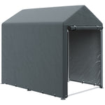 1.2 X 1.8m Portable Garden Shed For Motorbikes, Garden Tools