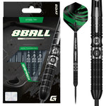 8ball 90% Tungsten Steel Tip | 26g | Black
