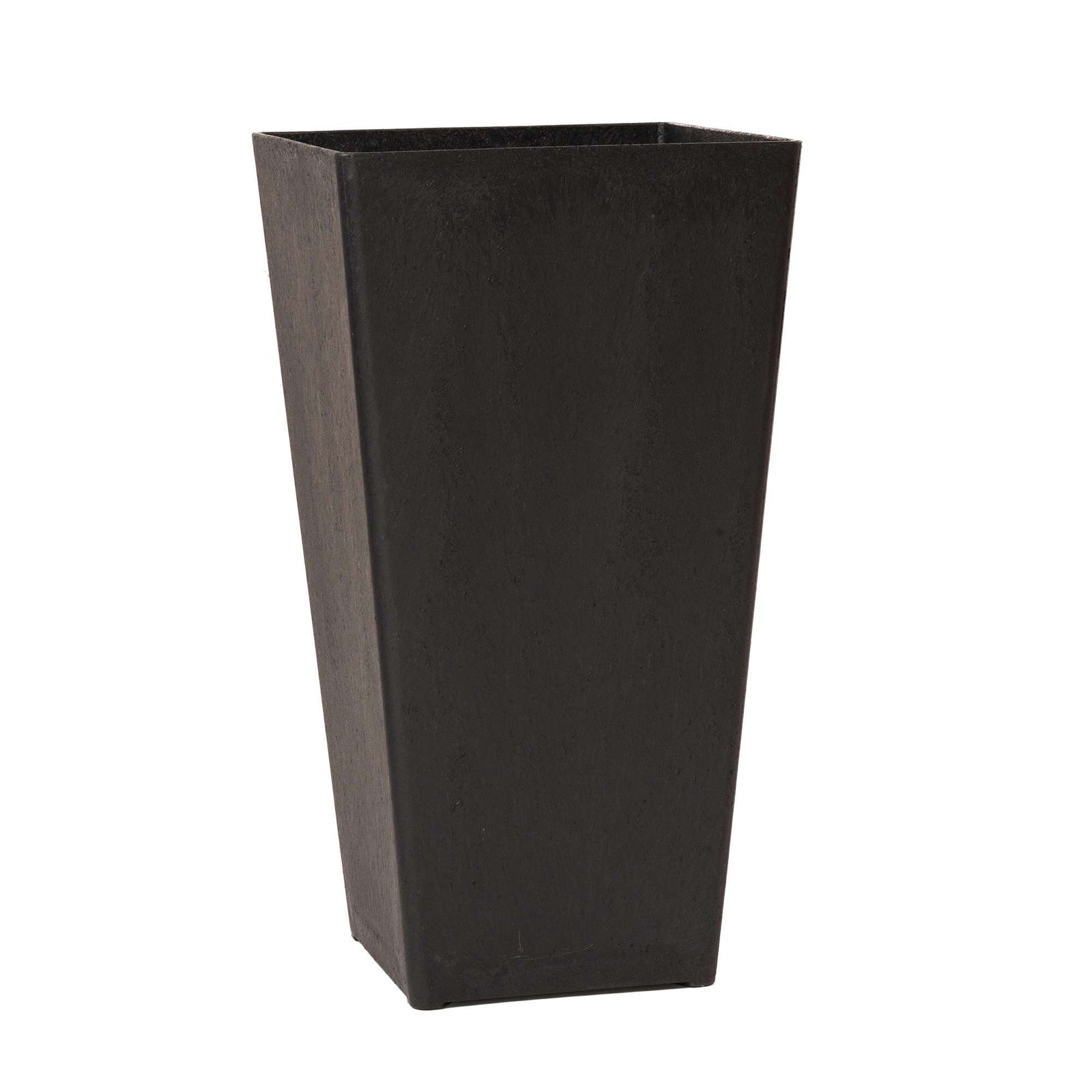 61cm Tall Black Rubber Planters - Indoor Outdoor Planter | Set-of-1