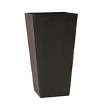 61cm Tall Black Rubber Planters - Indoor Outdoor Planter | Set-of-2