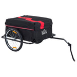 Folding Bike Trailer With Removable Cover And Hitch