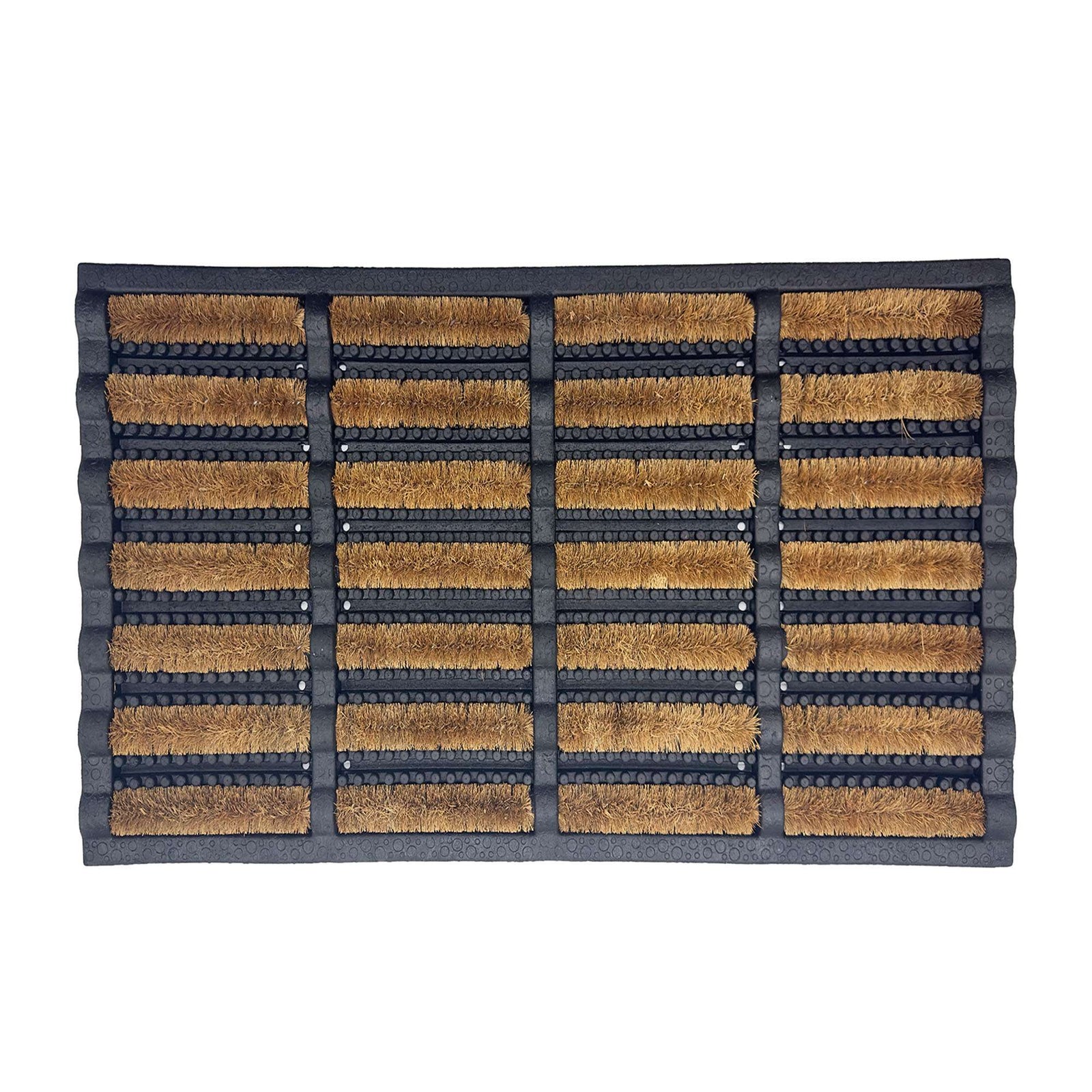Natural Coconut Coir Scraper Doormat | 40 x 60cm | Brown