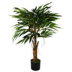 Realistic Artificial Tree Longifolia Ficus Natural Trunk Botanik