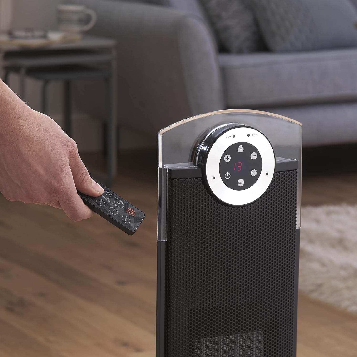 Studio Ceramic Tower Heater, 2.5kw