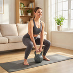 Kettlebell With Non-slip Handle | 10kg | Grey