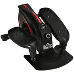 Mini Manual Elliptical Bike Compact Exercise Trainer | Black