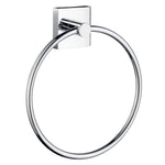Towel Ring Wall Mounted Bathroom Storage Non Rust Brass | Polished Chrome
