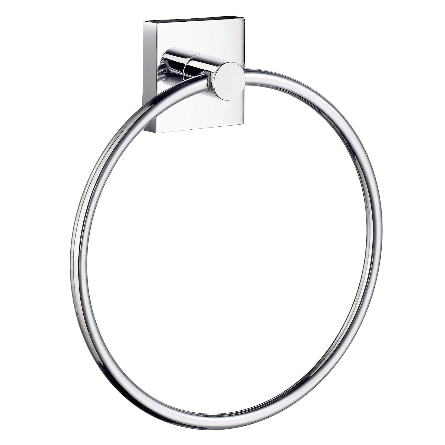 Towel Ring Wall Mounted Bathroom Storage Non Rust Brass | Polished Chrome