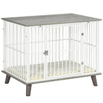 Dog Crate Furniture W/ Cushion, 86x60x70cm