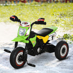 Toddler Pedal Tricycle Ride-on Learning Music Lights 18-36 Months | Green