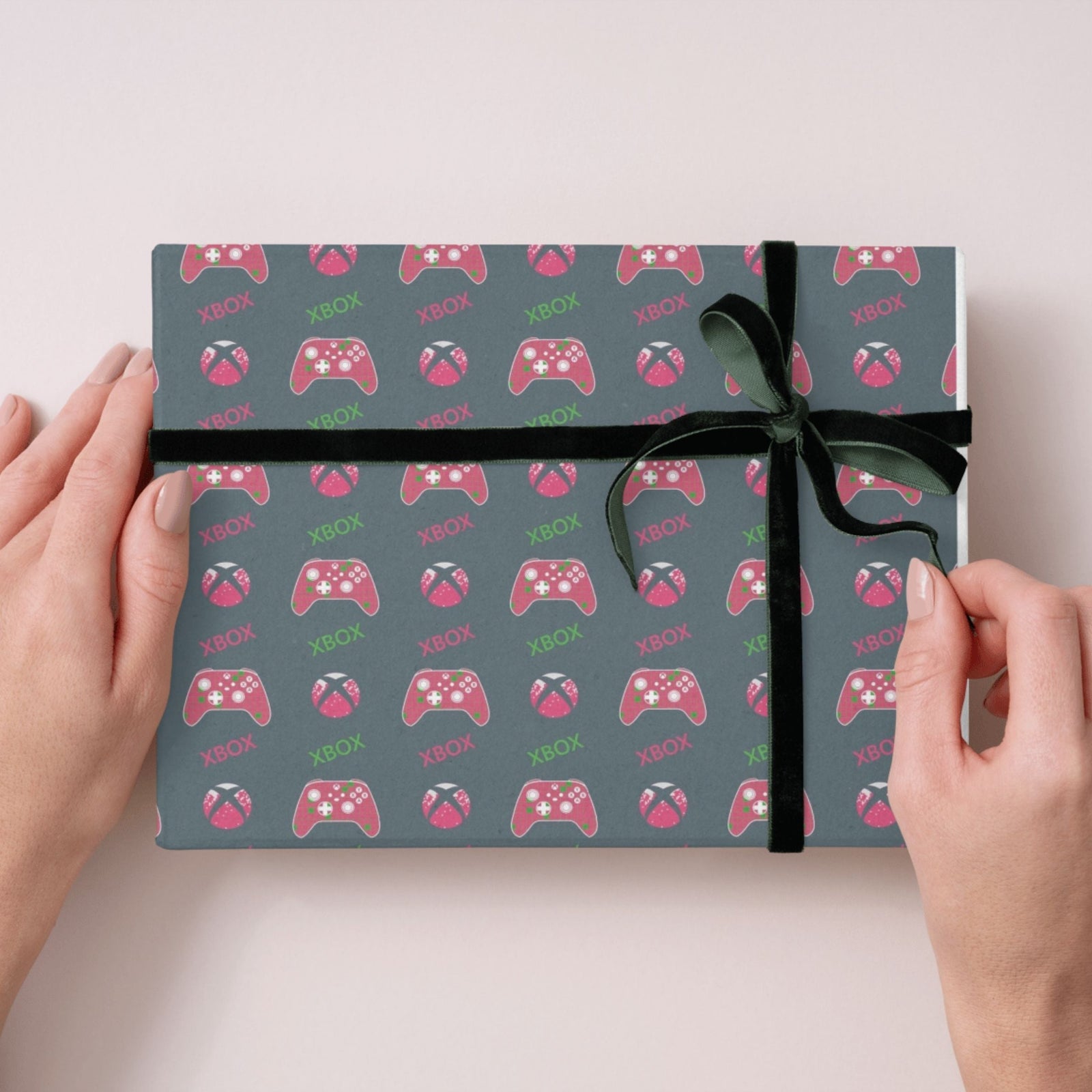 Xbox Gift Wrap, 2 Sheet 2 Tag, Official Product