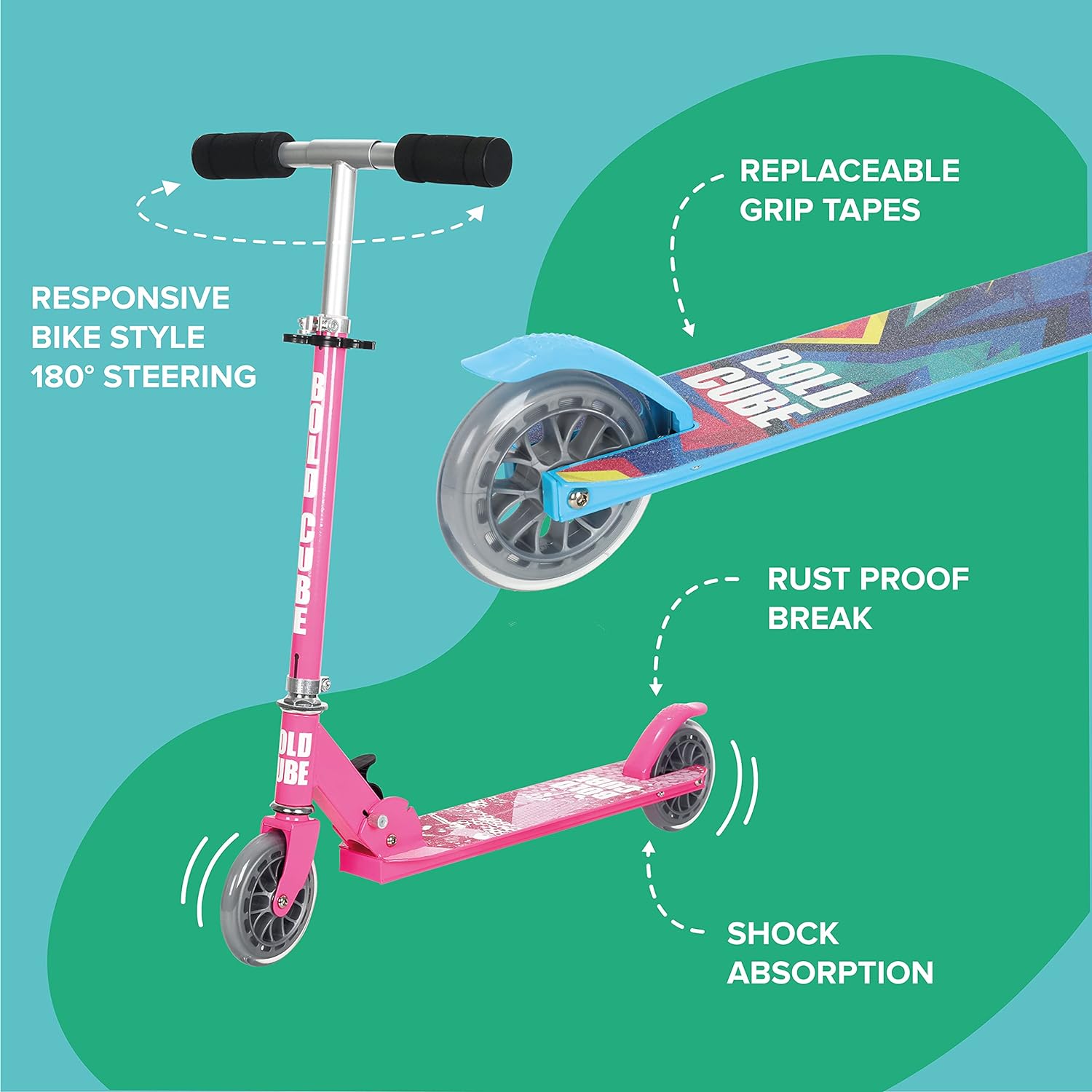 2 Wheel Scooter | Purple