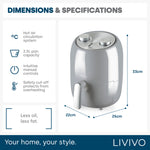 2l Air Fryer - Grey