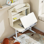 Kids Desk, Study Desk For Kids Height Adjustable With Tilt-desktop