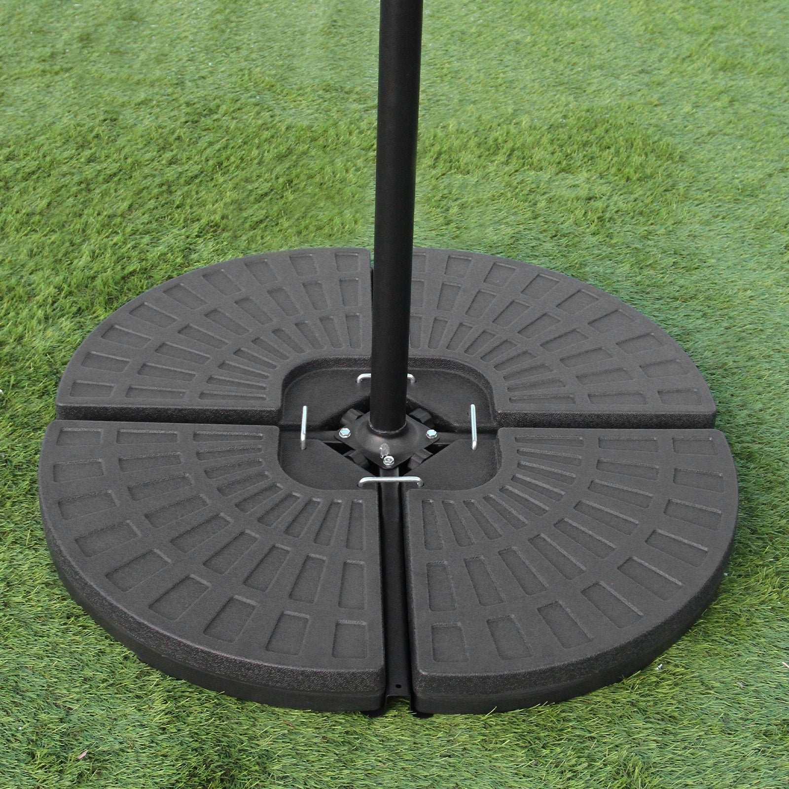Cantilever Parasol & Fan Base | Dark Beige