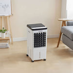 6l Portable Evaporative Air Cooler Tower Fan Design For Home & Office | Small | White