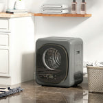 Compact Dryer Machine With 5 Modes, 4kg Small Tumble Dryer | Grey