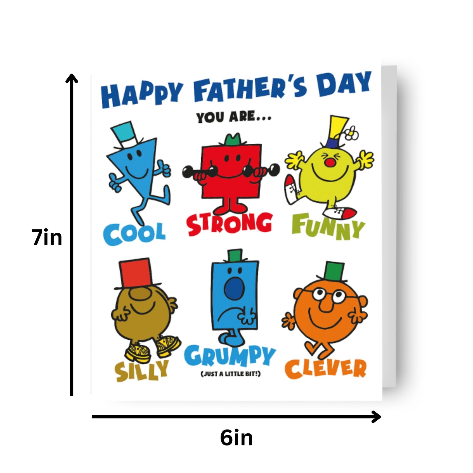 Mr Men & Little Miss You Are...' Father's Day Card Official Product