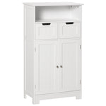 Bathroom Storage Cabinet Adjustable Shelf Removable Drawers